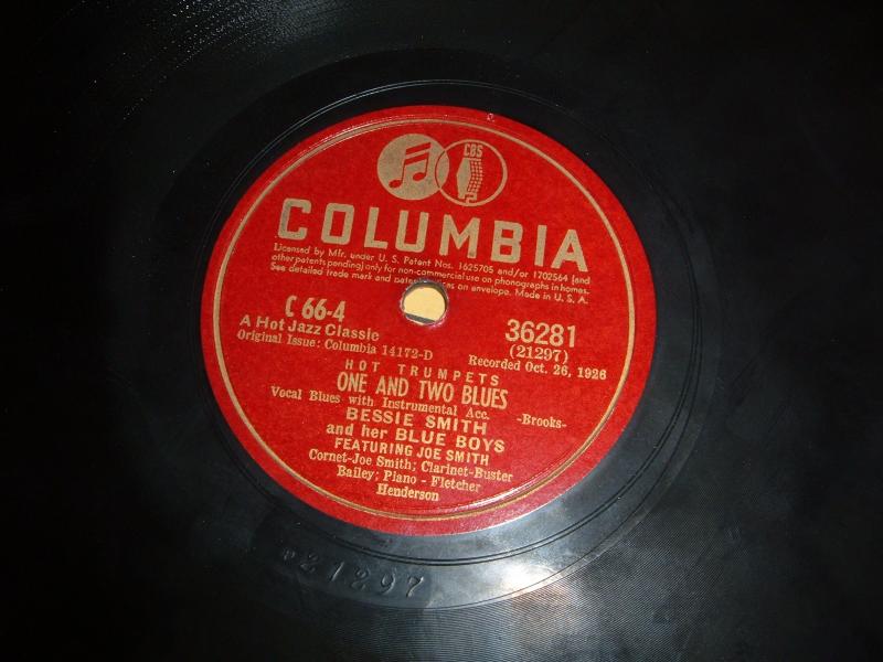 Bessie Smith recorded for Columbia by Dan Hornsby
