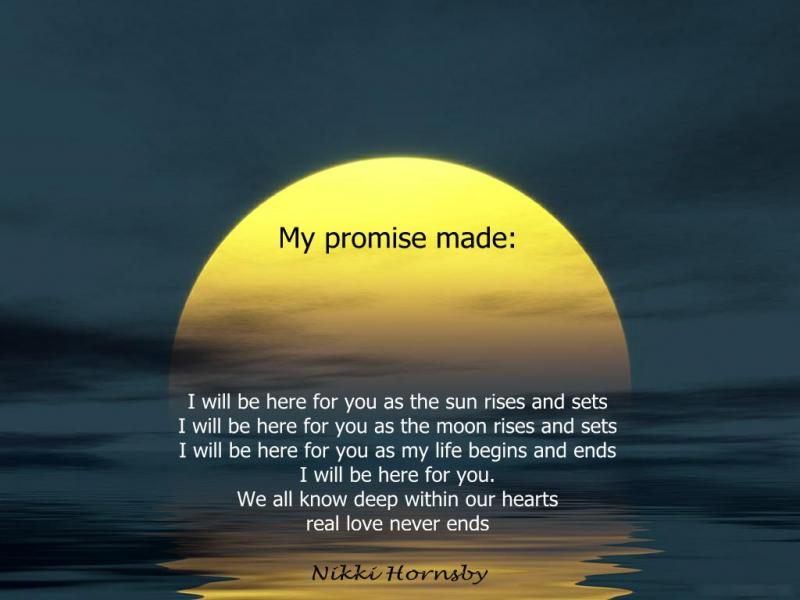 Promise From Nikki 